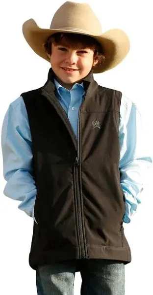 CINCH Boys' Bonded Zip-Up Vest