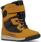 Merrell Snow Bank Jr. Waterproof Boot Wheat/Black