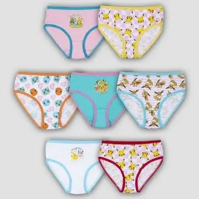 Pokemon Girls' Underwear