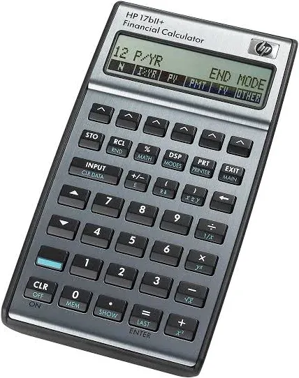 Hewlett-Packar<wbr/>d HP 17BII Business Financial Calculator 17 B II