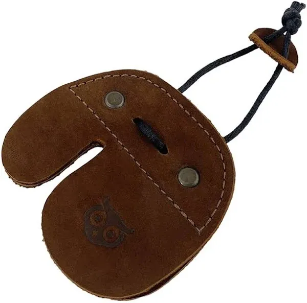 Hide & Drink Rustic Leather Archery Finger Tab