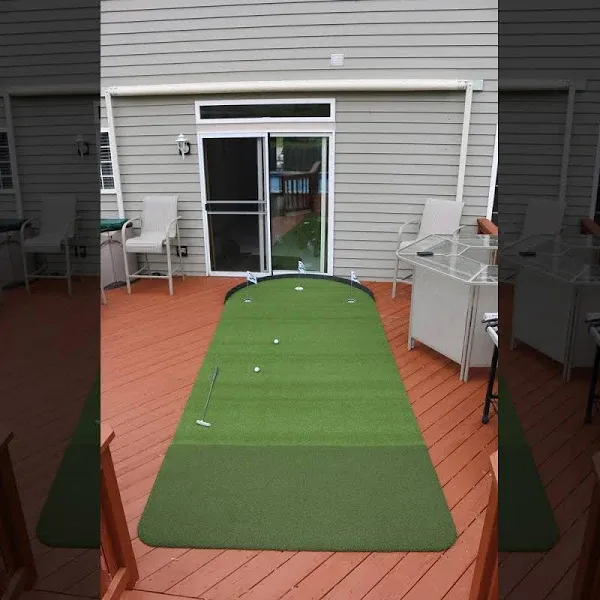 Big Moss 6'x15' Commander Patio Series Putting And Chipping Green