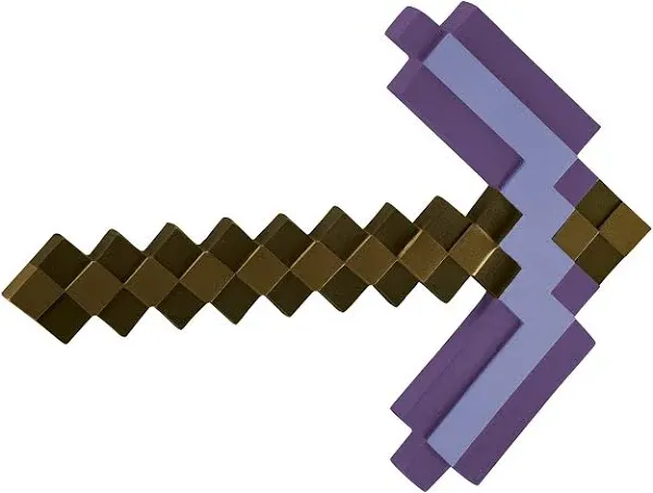 Disguise Kids Enchanted Minecraft Pickaxe, Official Minecraft Accessory for Kids, Single Size Video Game Costume Sword, Khaki, 6 Years US