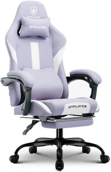 Gaming Chair, Computer Chair with Bluetooth Speakers,  Ergonomic Office Chair