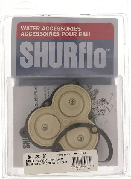 Shurflo Lower Housing Kit - 94-238-04