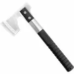 SOG Camp Axe- Compact Camping and Survival Hatchet/Hammer Tool with Sheath and 3.1 Inch Bushcraft Axe Edge (CH1001-CP)