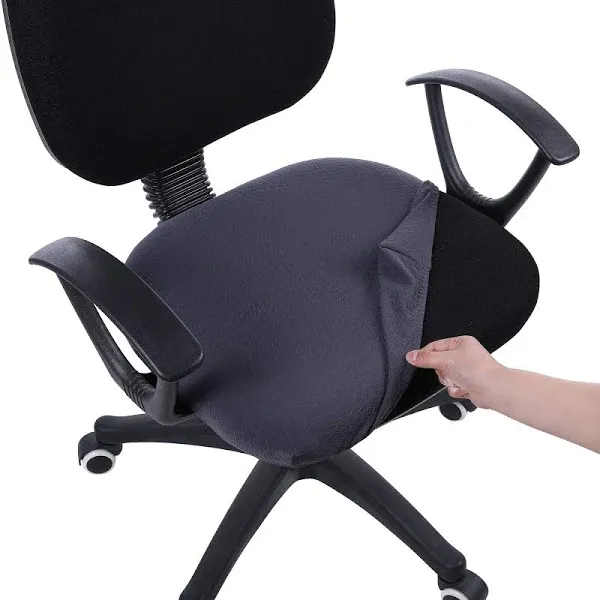 Smiry Stretch Jacquard Office Computer Chair Seat Covers