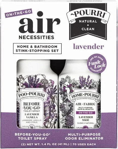 Poo~Pourri Travel Air Necessities Duo Set