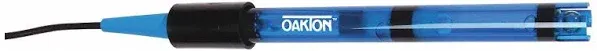 OAKTON WD-35804-00 pH Electrode, Single Junction, Epoxy Body, Gel Filled, Sealed