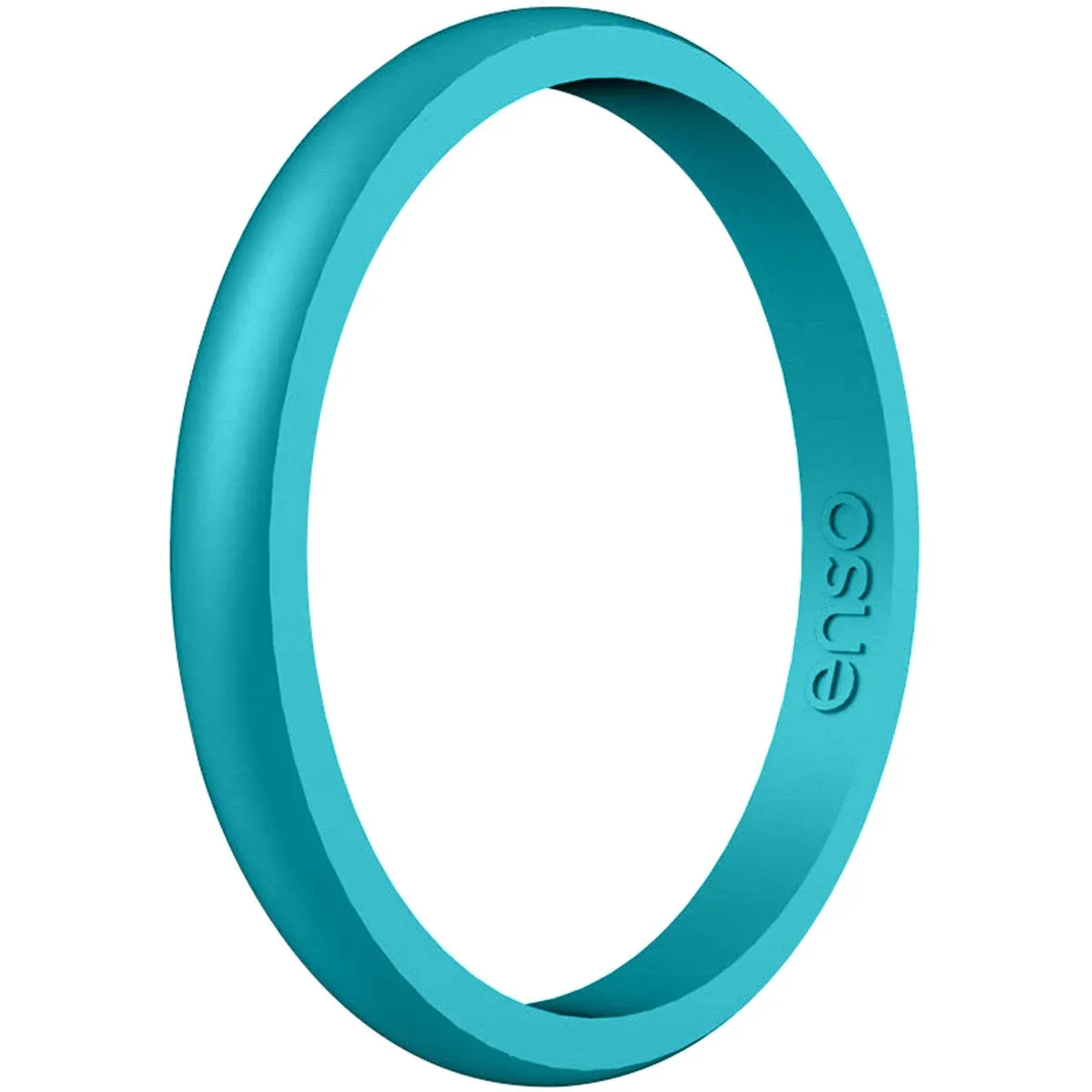 Enso Rings Halo Elements Series Silicone Ring - Peacock Quartz