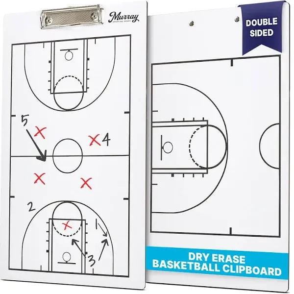 Murray Sporting Goods Basketball Coaches Clipboard