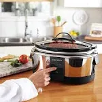 Crock-Pot 2139005 6 qt. Connected Slow Cooker, Works with Alexa