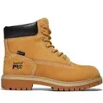 Timberland Pro Women's Direct Attach 6" Steel Toe Waterproof Work Boot Wheat / 9 / W