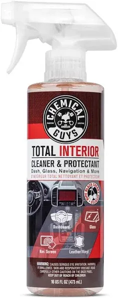 Chemical Guys - Total Interior Cleaner &amp; Protectant, Baby Powder Scent (16 oz)