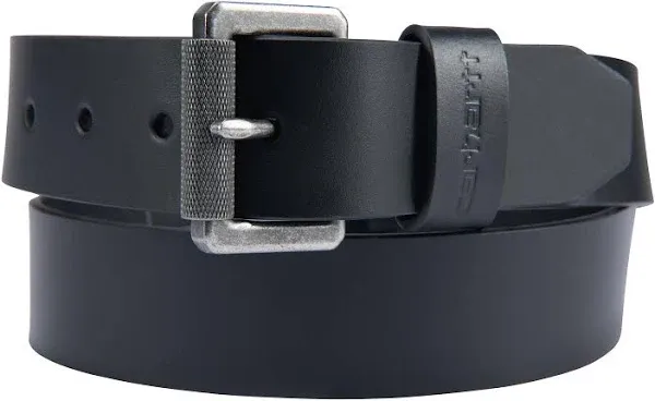 Carhartt Men's Bridle Leather Roller Buckle Belt