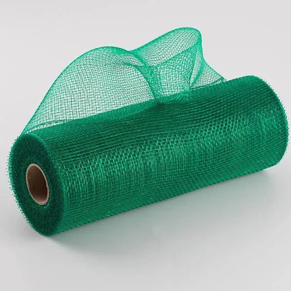 10" Emerald Green Deco Poly Mesh