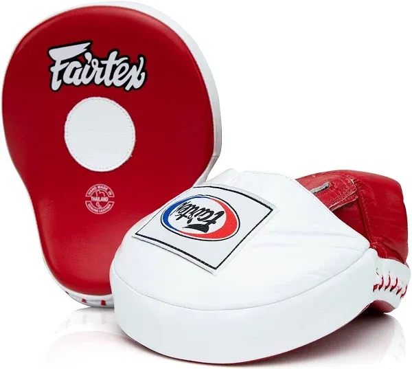 Fairtex FMV9 Contoured Focus Mitts Red/Black