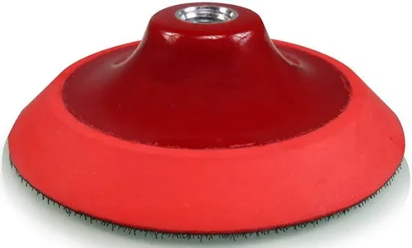 Chemical Guys TORQ R5 Rotary Red Backing Plate w/Hyper Flex Technology BUFLC_