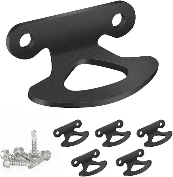 Tie Down Anchors for 2000-2017 Ford Tie Down Hooks | Fits 2004-2017 F-150 Styleside | Fits 2001-2010 Explorer Sport Trac, Inner-Bed Truck Bed Tie Downs (Pack of 6)