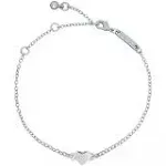 Ted Baker Silver Tiny Heart Bracelet