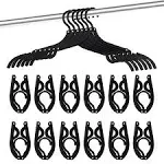 24 Pcs Travel Hangers - Cruise Ship Essentials Portable Folding 