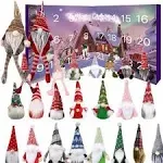 2024 Christmas Gnome Advent Calendar 24PCS Gnome Decor Xmas Gonk Advent Calendar