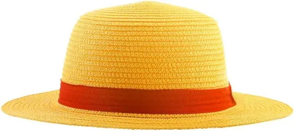 Redsea Straw Hat Cosplay Accessory Anime Sun Beach Hats for Halloween Party Travel Performance Costume