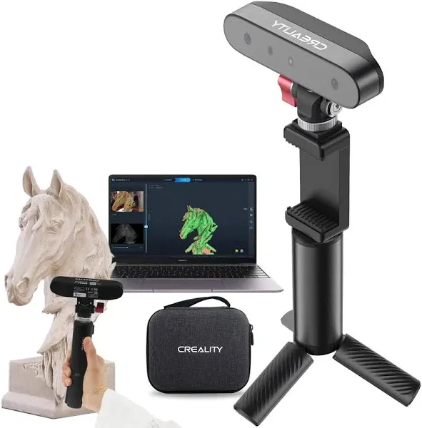 Creality 3D Scanner CR Scan Ferret 3D Scanner for 3D Printing and Modeling Portable Handheld Scanner with 30 FPS Quick Scan 0 1mm Accuracy - 3D