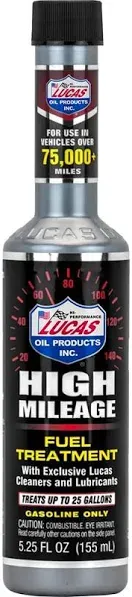 Lucas Oil 10977 5.25 oz High Mileage Fuel Treatment