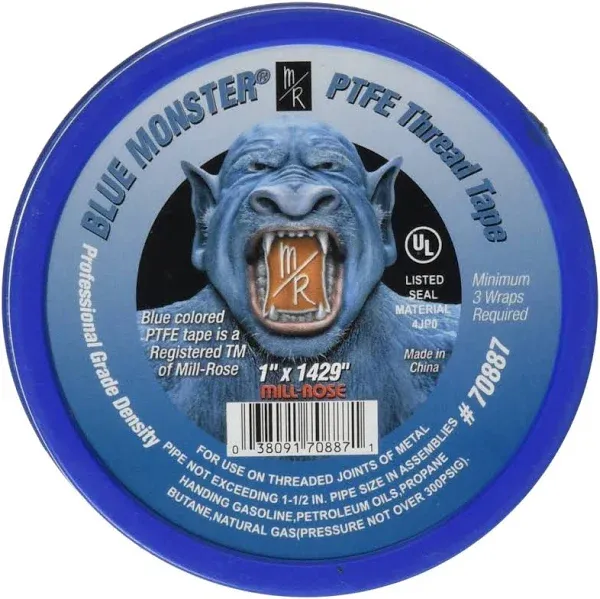 Blue Monster Thread Seal Tape