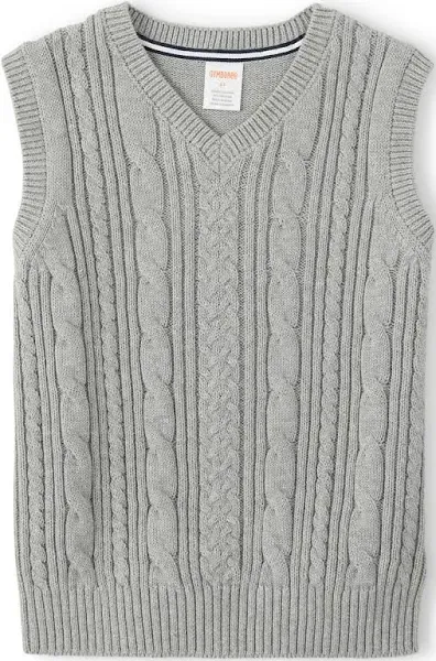 Gymboree Boys Cable Knit V-Neck Sweater Vest