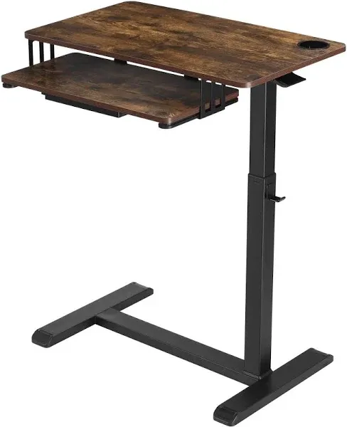 ETHU Overbed Table with Wheels