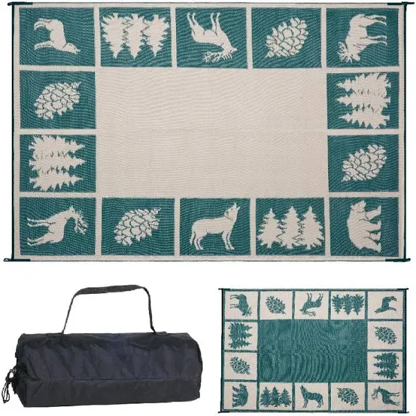 REVERSIBLE MATS Stylish Camping Reversible Mat