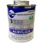 Weld-On #3 -Very Fast Set Solvent Cement For Acrylics (Pint)