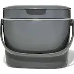 OXO Easy-Clean Compost Bin, 1.75 gal, Charcoal