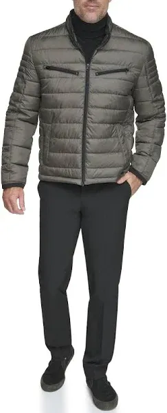 Andrew Marc Men's Grymes Packable Quilted Puffer Jacket