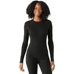 Smartwool Classic Thermal Merino Base Layer Crew - Women's Black / XL