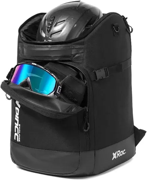 Ski Boot Bag Snowboard Boots Backpack Skiing and Snowboarding 50L Travel Luggage with Waterproof Exterior Stores Gear for Helmet,Gloves,Goggles & Accessories for Men Women