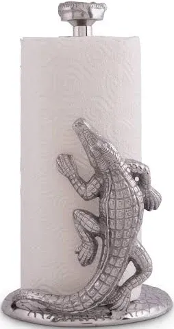 Arthur Court Alligator Paper Towel Holder 103906