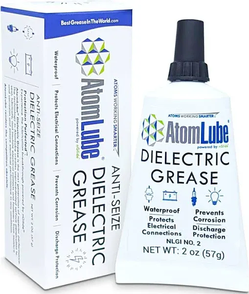 Dielectric Grease, 4-Pack 1oz Tube | Waterproof Dielectric Grease for Electrical Connectors, Switches, and Sensors | Safe High Temp Grease & Multipurpose Electrical Grease