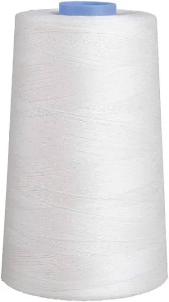 Connecting Threads 100% Cotton Essential Thread 5000 Yard Cone (White)