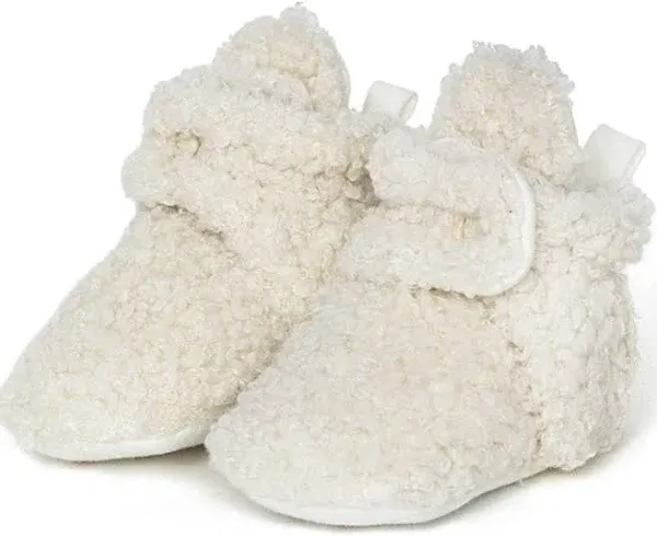 Sherpa Baby Booties | Ivory