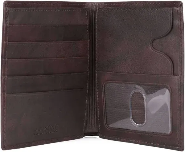 J. Buxton Hunt Credit Card Folio Leather Wallet | MaxStrata®