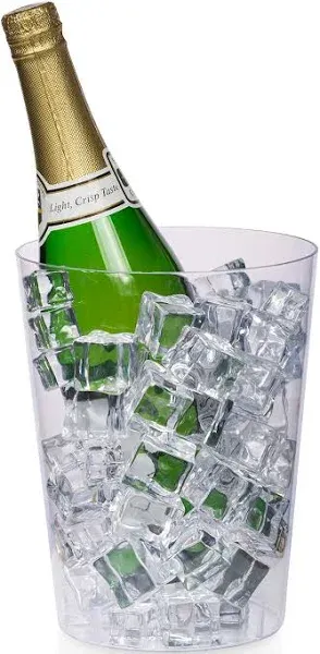 96 Oz. Clear Ice Bucket | 4 Count