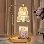 Candle Warmer Lamp - Candle Warmer Lamp with Timer and Dimmer Adjustable Height,