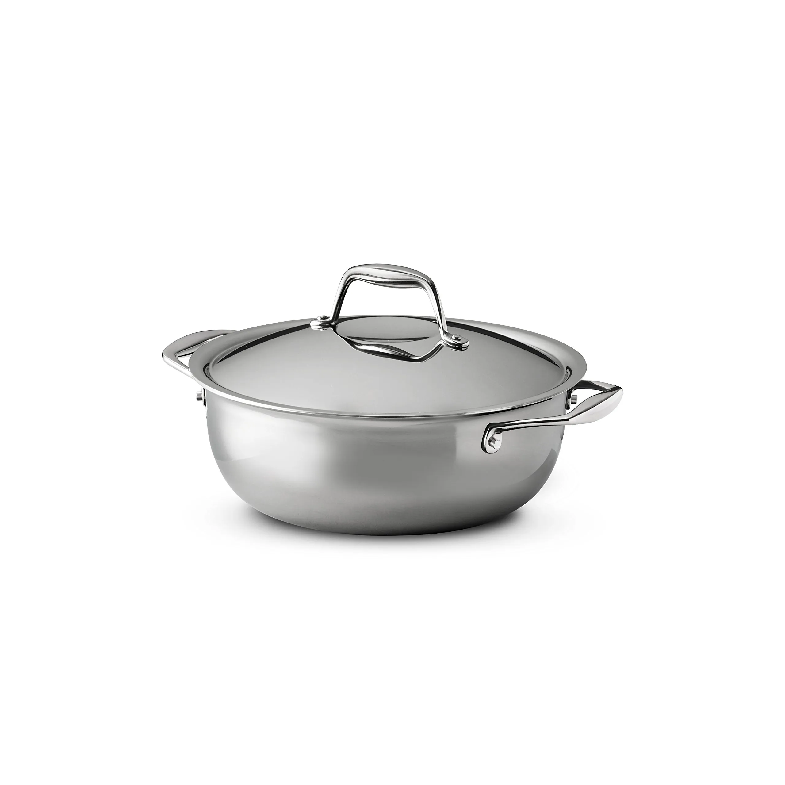 NSF-Certified Gourmet 4-Quart Induction-Read<wbr/>y Universal Pan - Dishwasher Safe