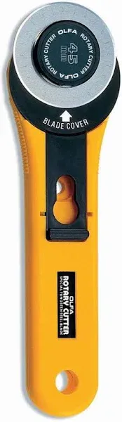 OLFA Rotary Cutter Model RB45H Cutter plus additional blade