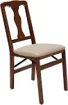 Stakmore Queen Anne Folding Chair (Set of 2)