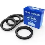 WHEEL CONNECT Hub Centric Rings, 106 to 78.1, Set of 4, ABS Plastic Hubrings, O.D:106 (106.1) - I.D:78.1mm.