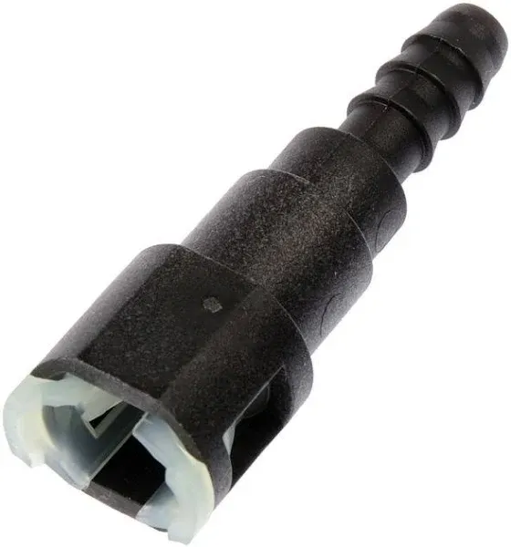 Dorman 800-080 Fuel Line Quick Connector That Adapts 5/16 In. Steel To 5/16 In. Nylon Tubing, 2 Pack